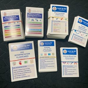 Level Up RN Kathy Parks flashcards (2018 medsurg)